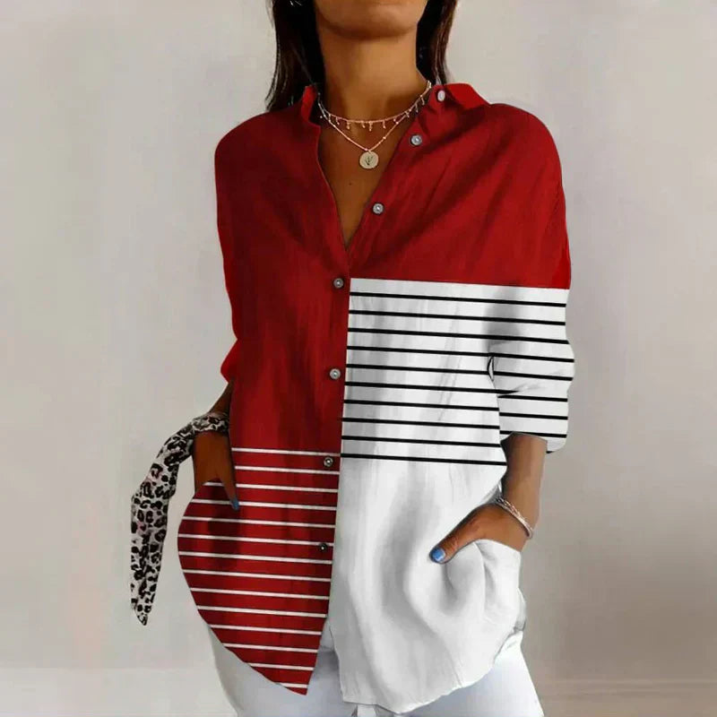 Classic vintage everyday blouse for women | Ellaine -4
