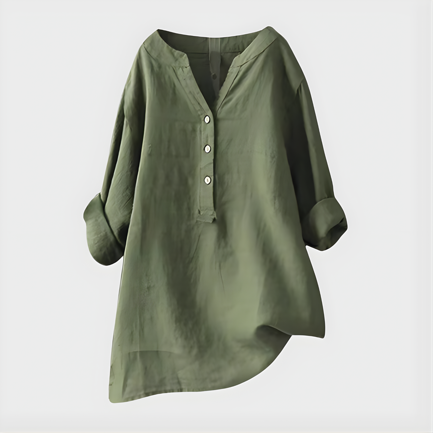 Elegant V-neck blouse for women | Virelle