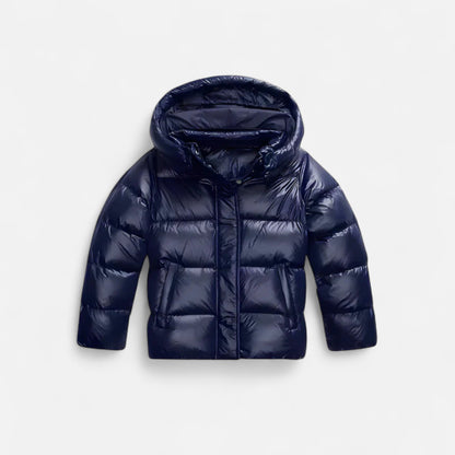 Slim elegant everyday puffer jacket for women -2