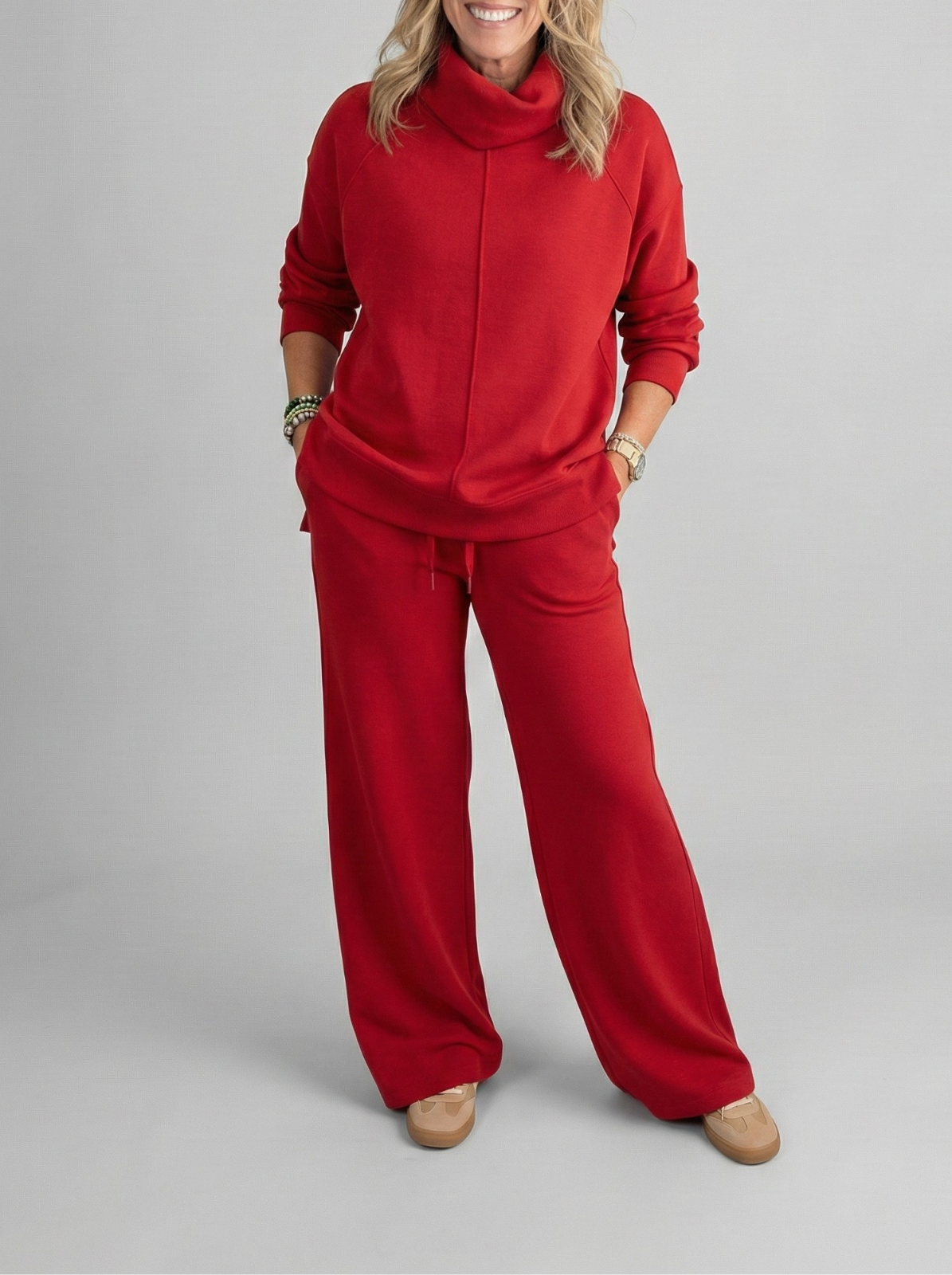Soft elegant everyday co-ord set for women | Cecilia -7
