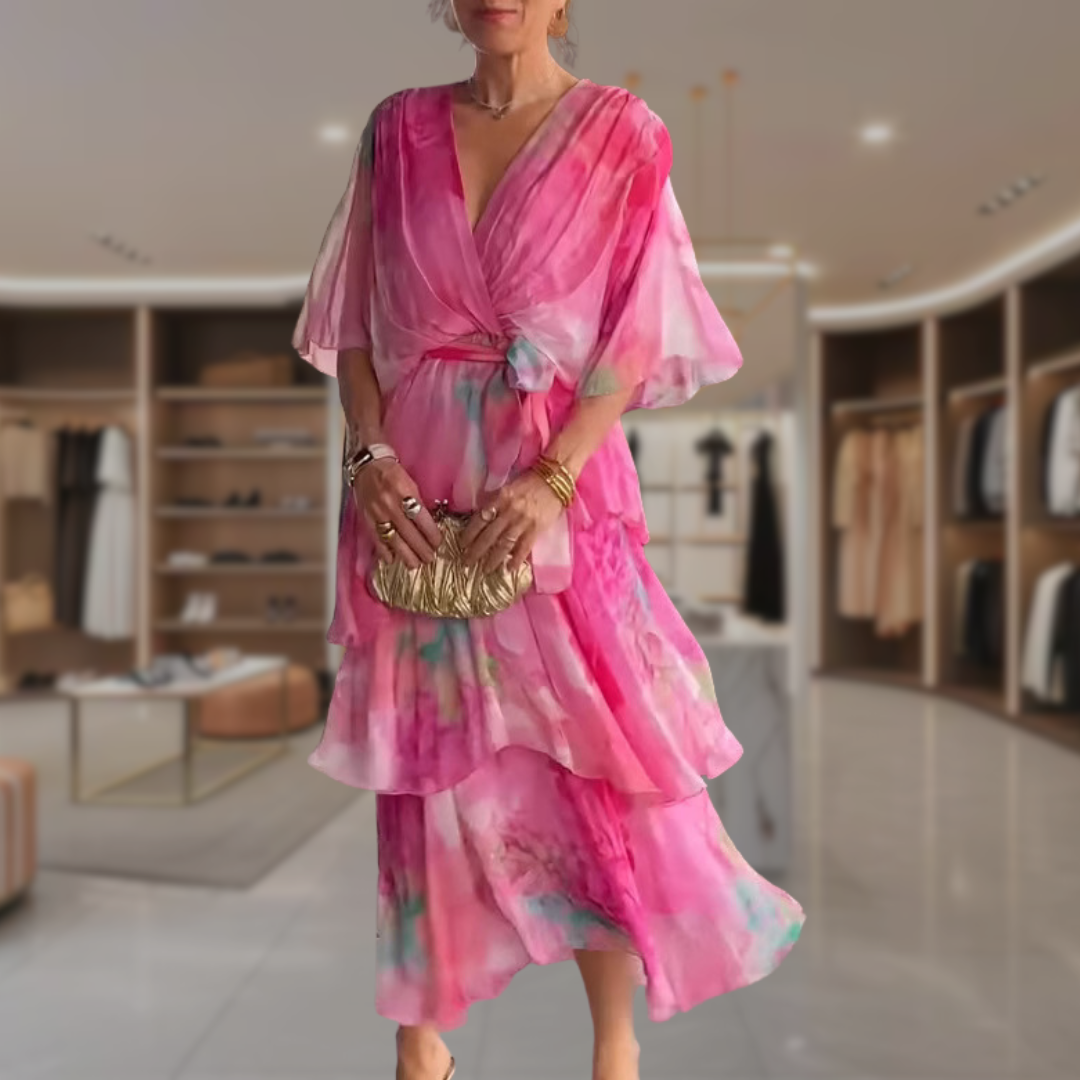 Amira wrap dress for women -2