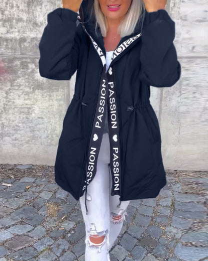 Casual zip-up everyday jacket for women | Vanessa -4