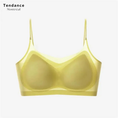 Aurelle soft seamless support bra for women