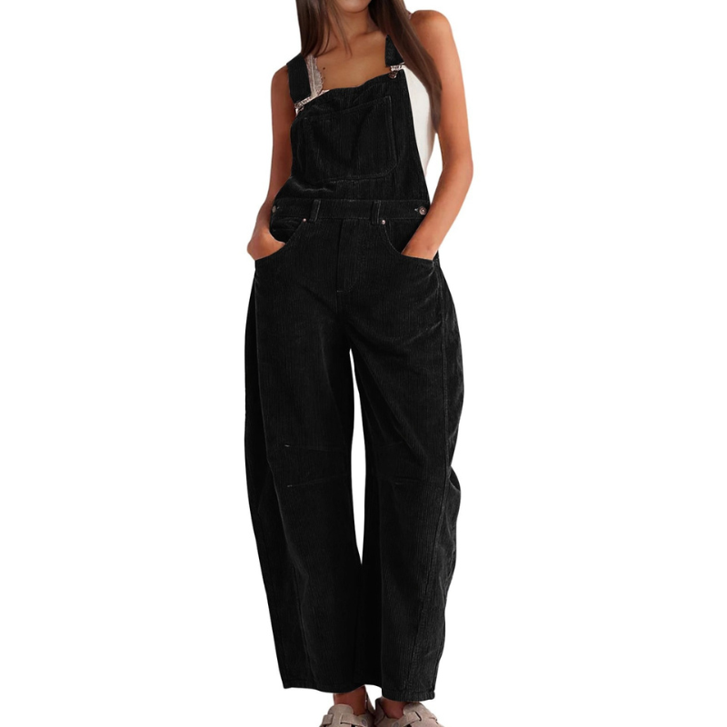 Wide leg overalls jumpsuit for women | Rosalyn