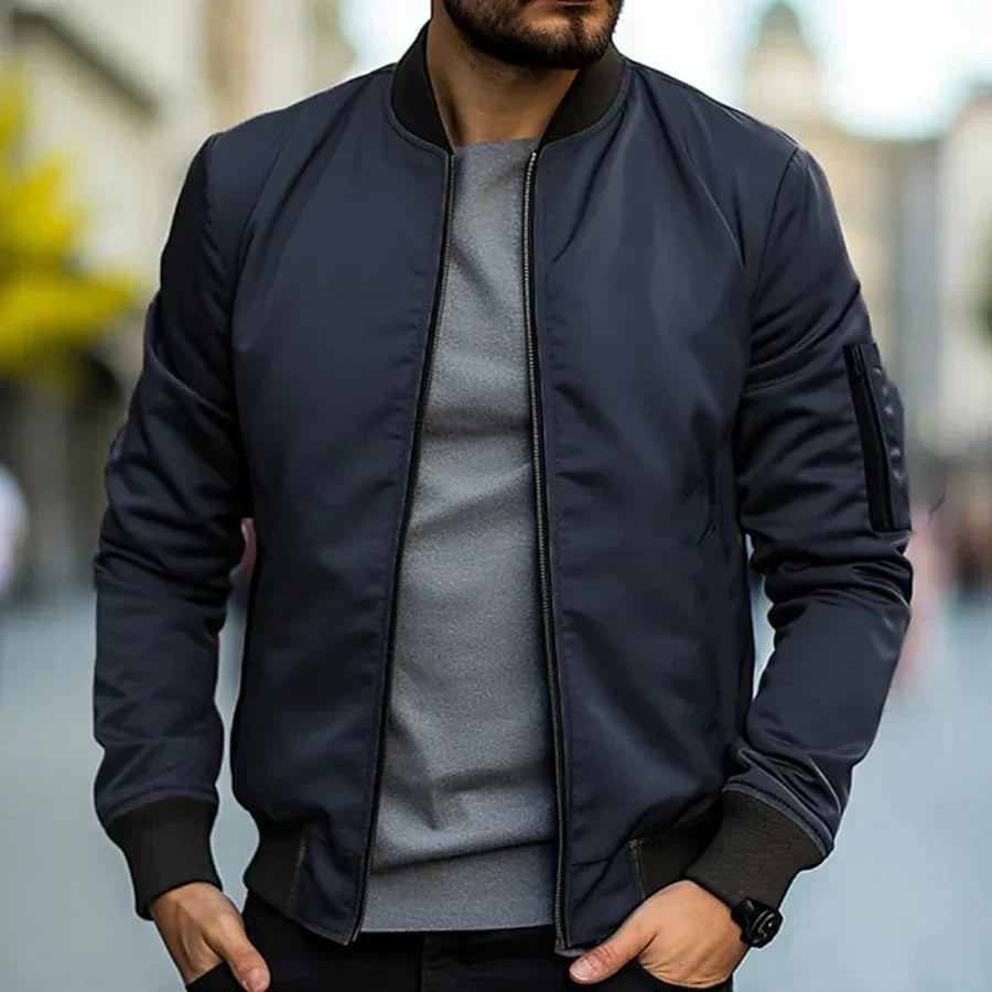 Jacket bomber elegant for men | Confort Intemporel -2