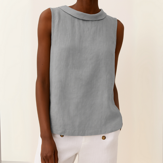 Sleeveless elegant top for women | Breathable -1