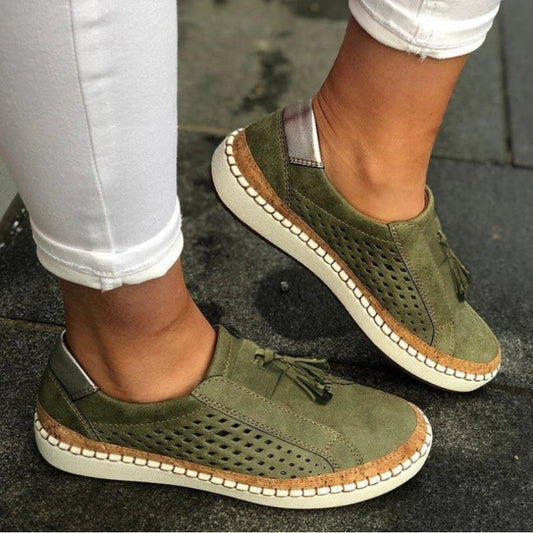 Classic orthoflex slip-on everyday shoes for women | Arden -1
