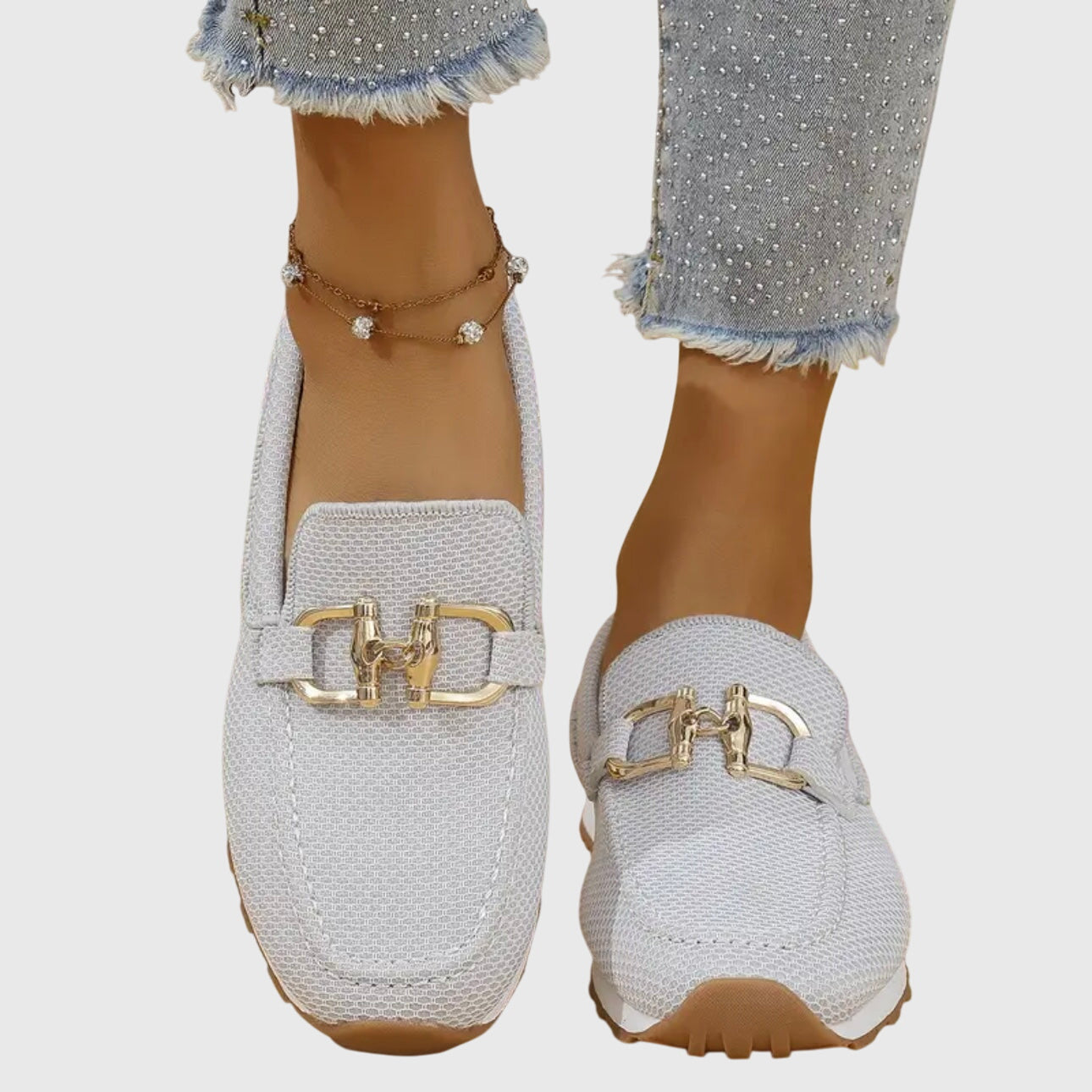 Classic orthopaedic loafer sneakers for women | Selene -2