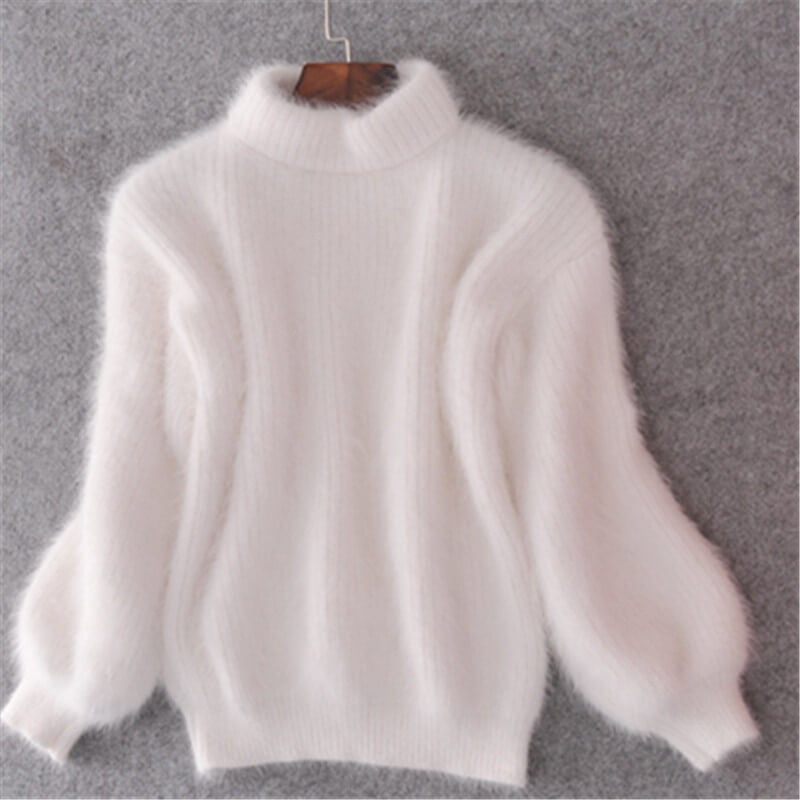 Loose-fit knit wool jumper for women | Aurelia -2