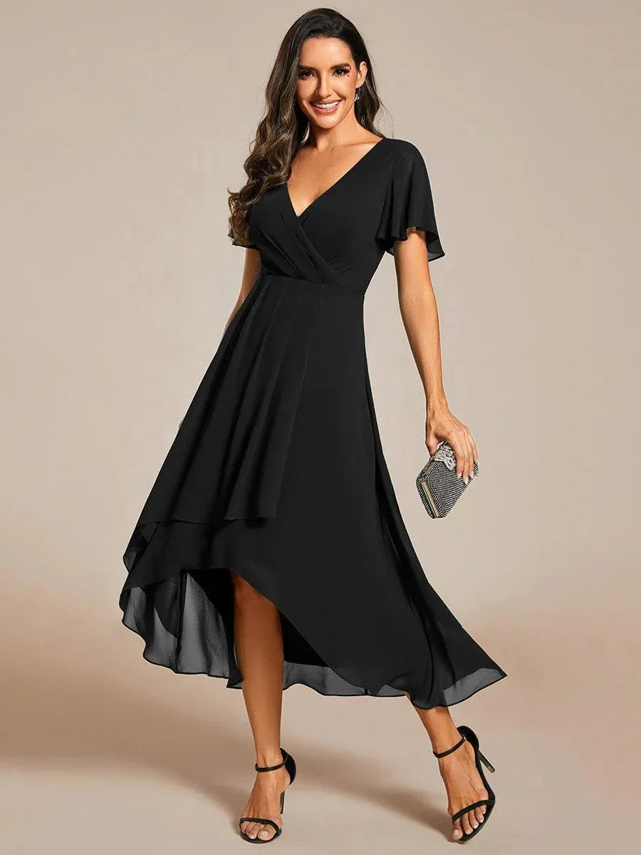 Elegant flowy dress for women | Amara -3