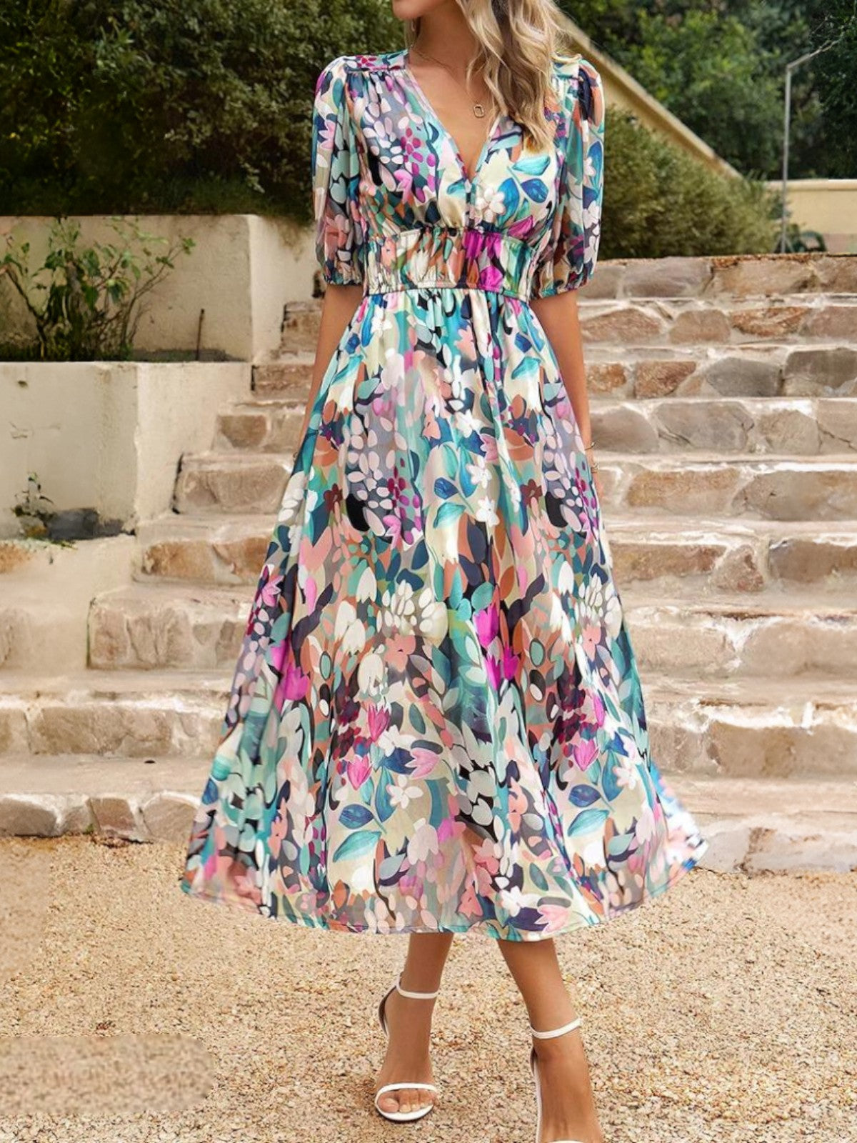 Stylish printed dress for women | Ariadne