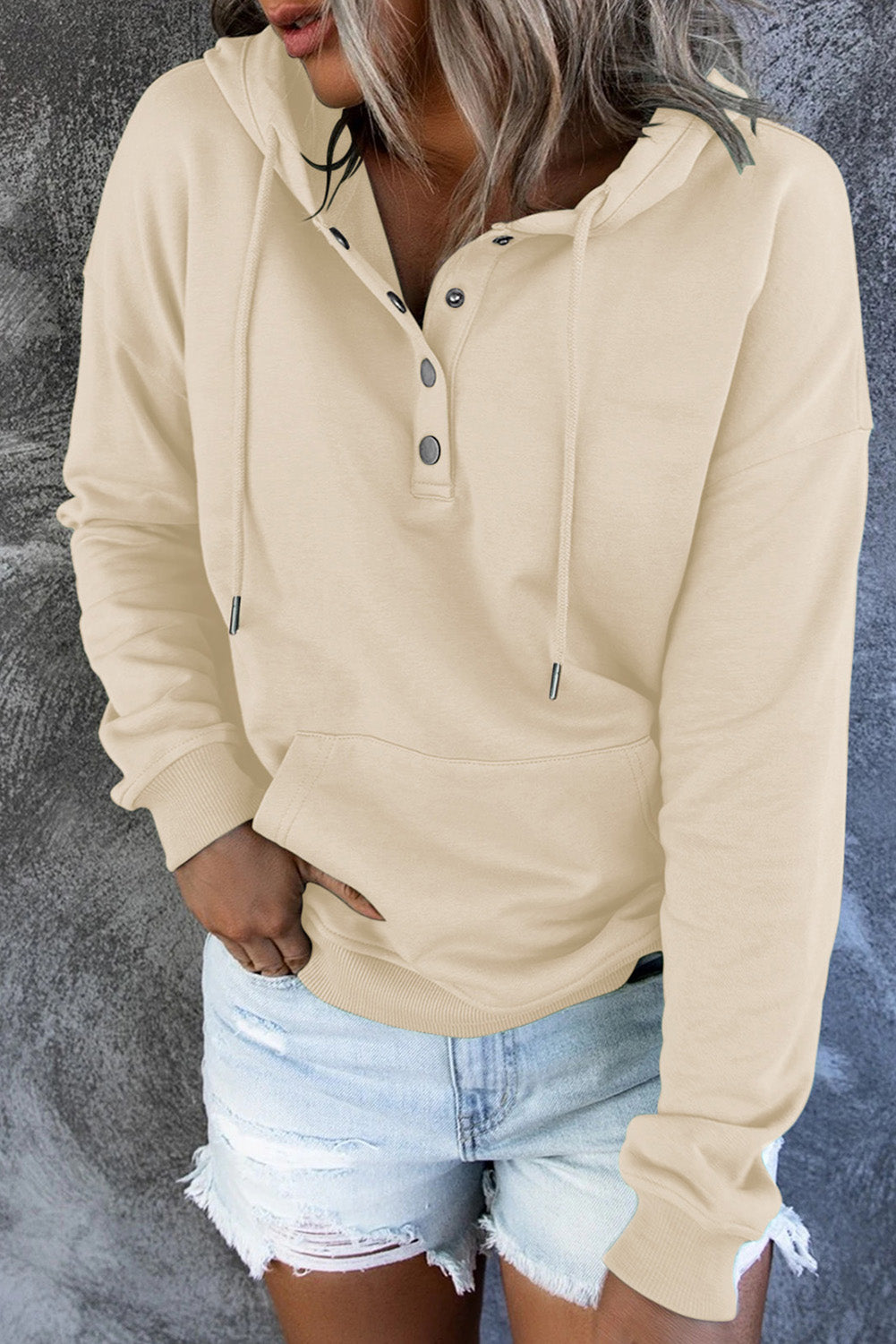 Cosy hooded jumper for women | Amara -29