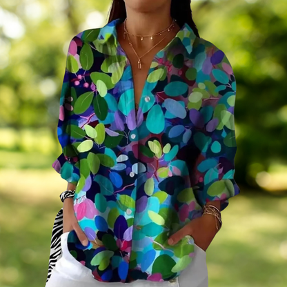 Chic blouse with elegant silhouette for women | Aurélie