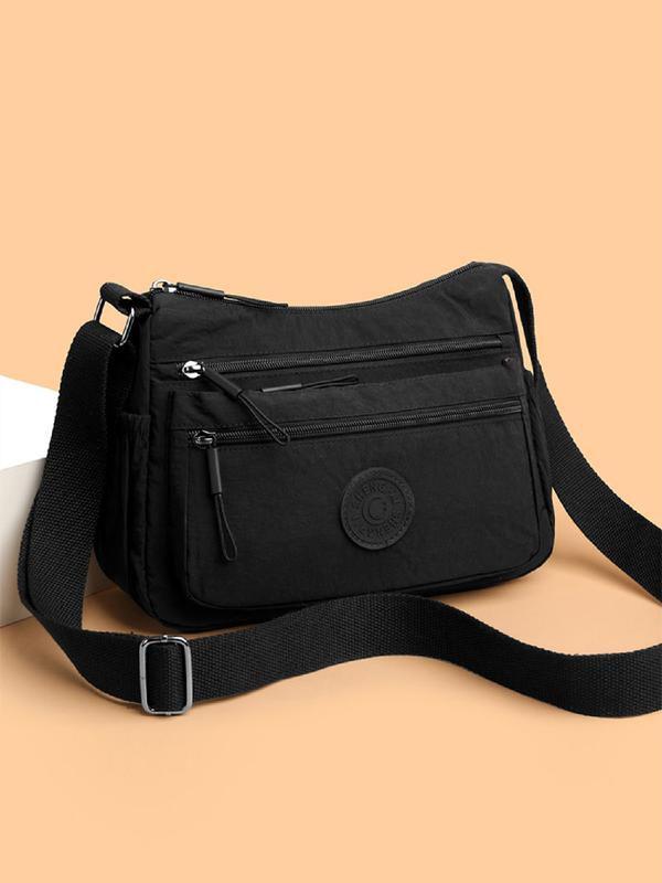 Multi-pocket zipper crossbody bag for women | Mia -8
