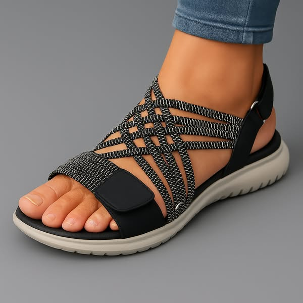 Classic orthopaedic everyday sandals for women | Monique -4