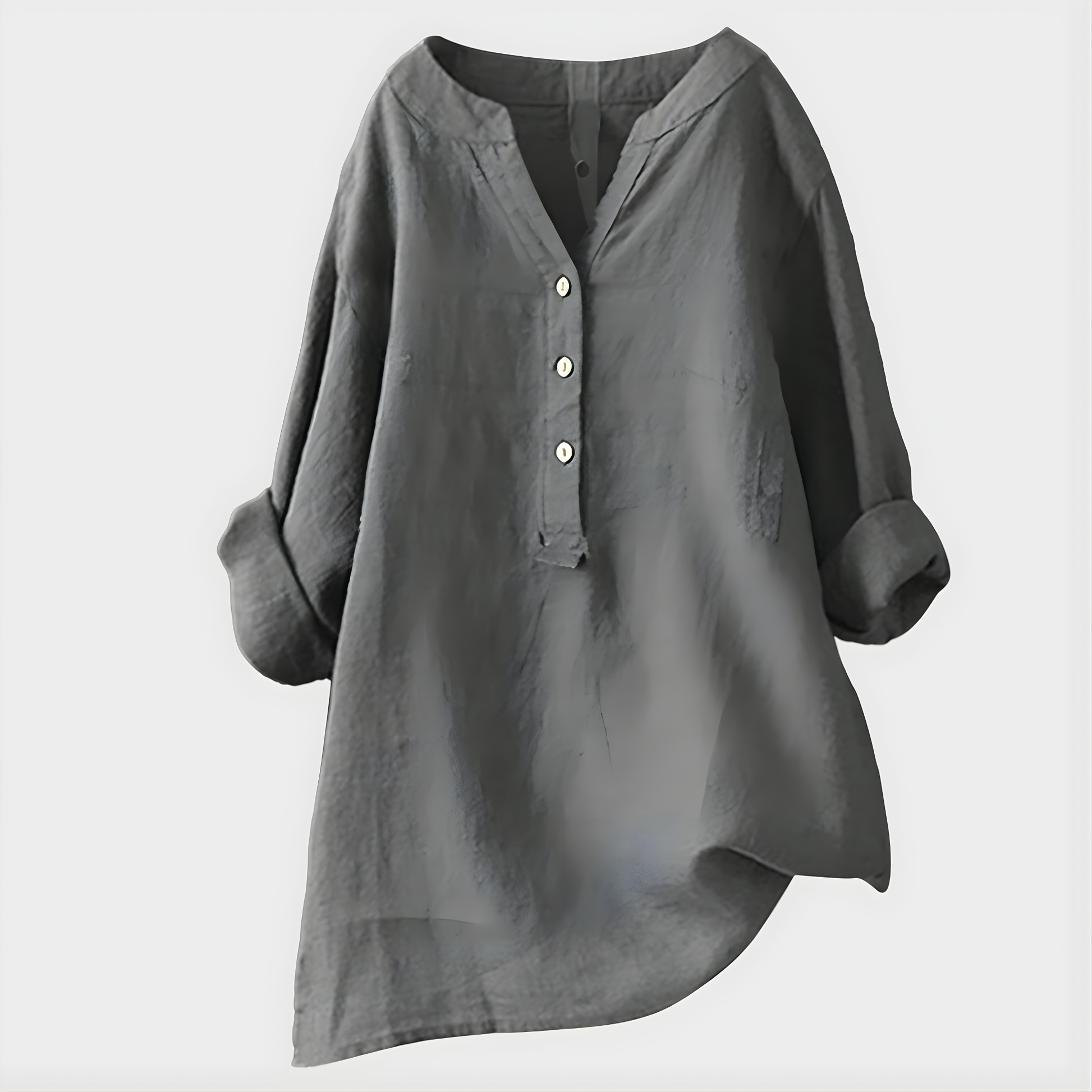 Elegant V-neck blouse for women | Veronique -3
