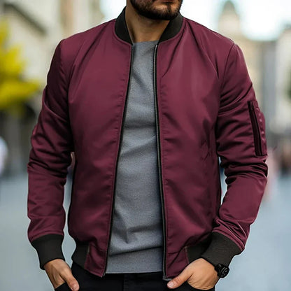 Jacket bomber elegant for men | Confort Intemporel -4