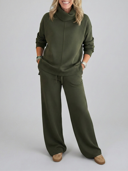 Soft elegant everyday co-ord set for women | Cecilia -3