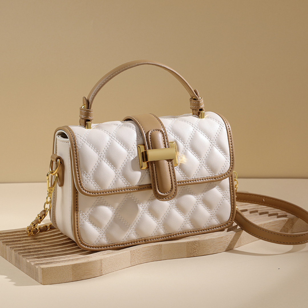 Chic quilted handbag for women | Briar Finch -3