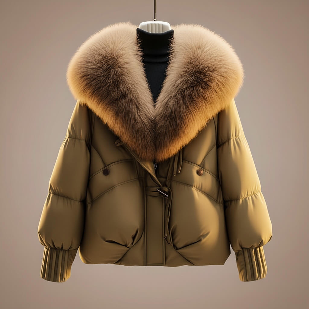 Elegant classic tailored winter coat for women | Marianne -8
