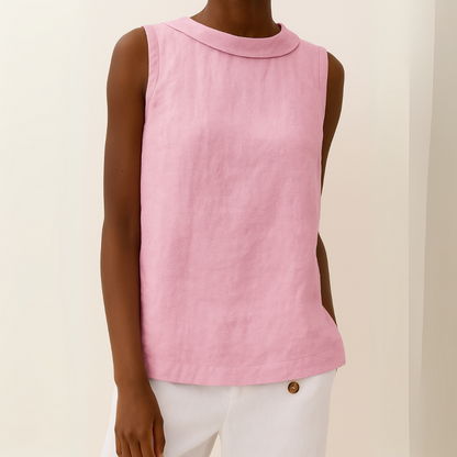 Sleeveless elegant top for women | Breathable -7