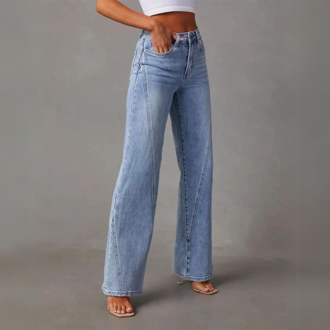Aurelle Celine elegant flared jeans for women
