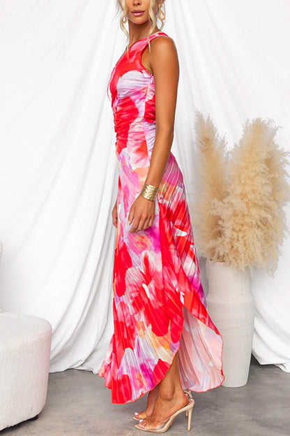 Pleated summer dress for women | Nina