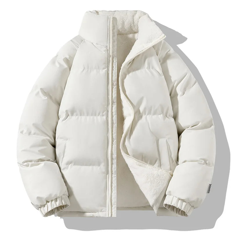 Fleece-lined puffer jacket for men | Eryndor -4