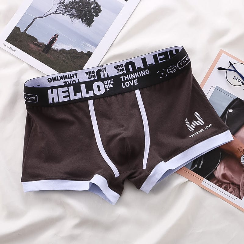 Aurelle Hello premium fitted boxers for men