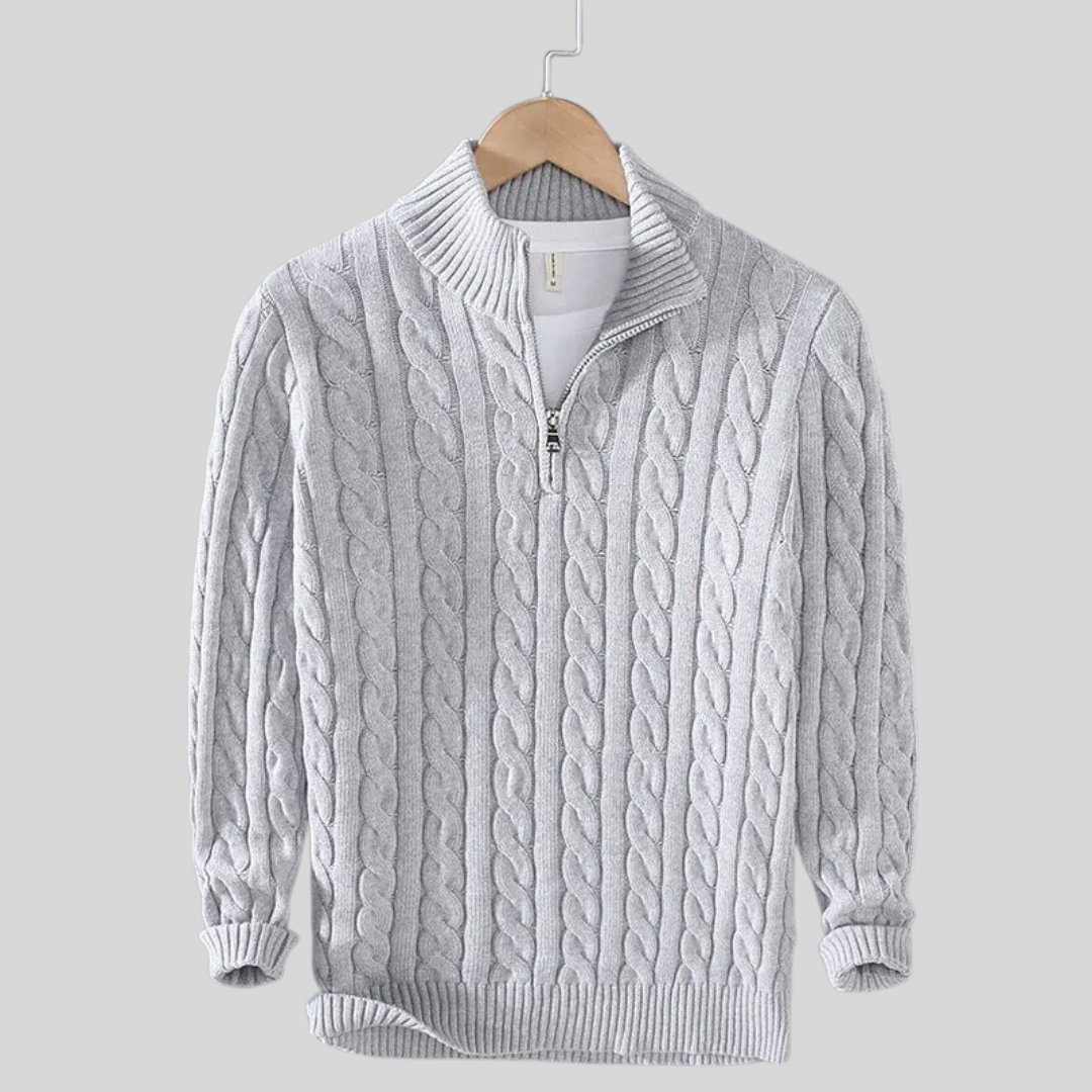 Classic knitted everyday jumper for men | Henry -6