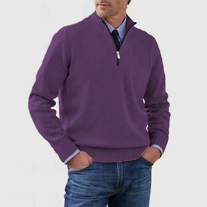 Jumper zip elegant for men | Howard -3