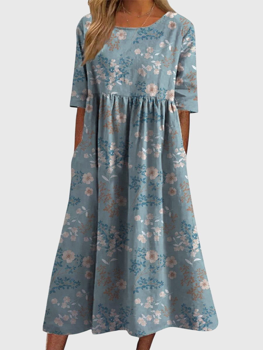 Elegant flowing dress for women -5
