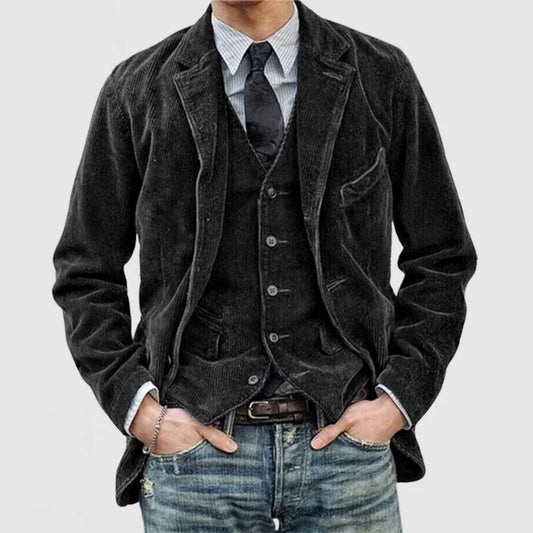 Classic timeless blazer and vest suit set for men | Oliver -1