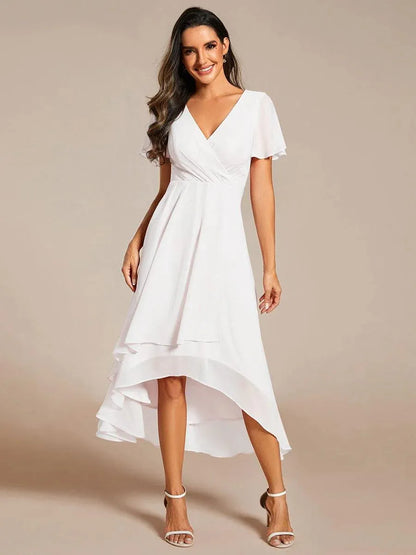 Elegant flowy dress for women | Amara -4