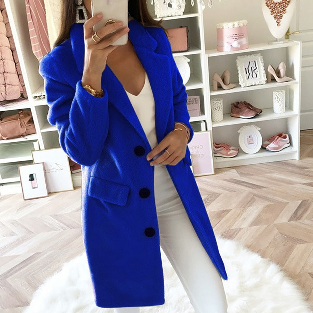 Warm lavish coat for women | Ariane -4