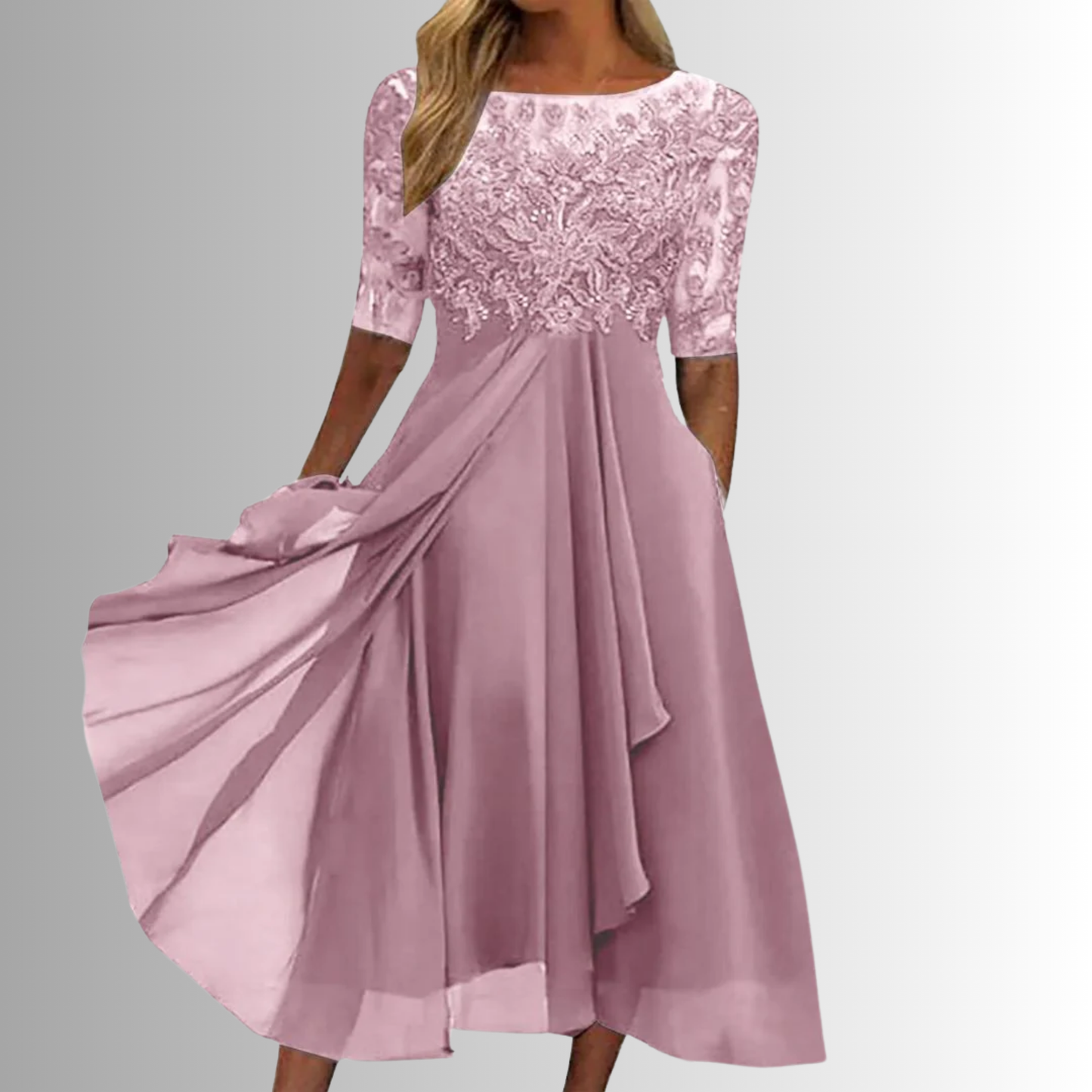 Elegant lace dress for women | Rhiana