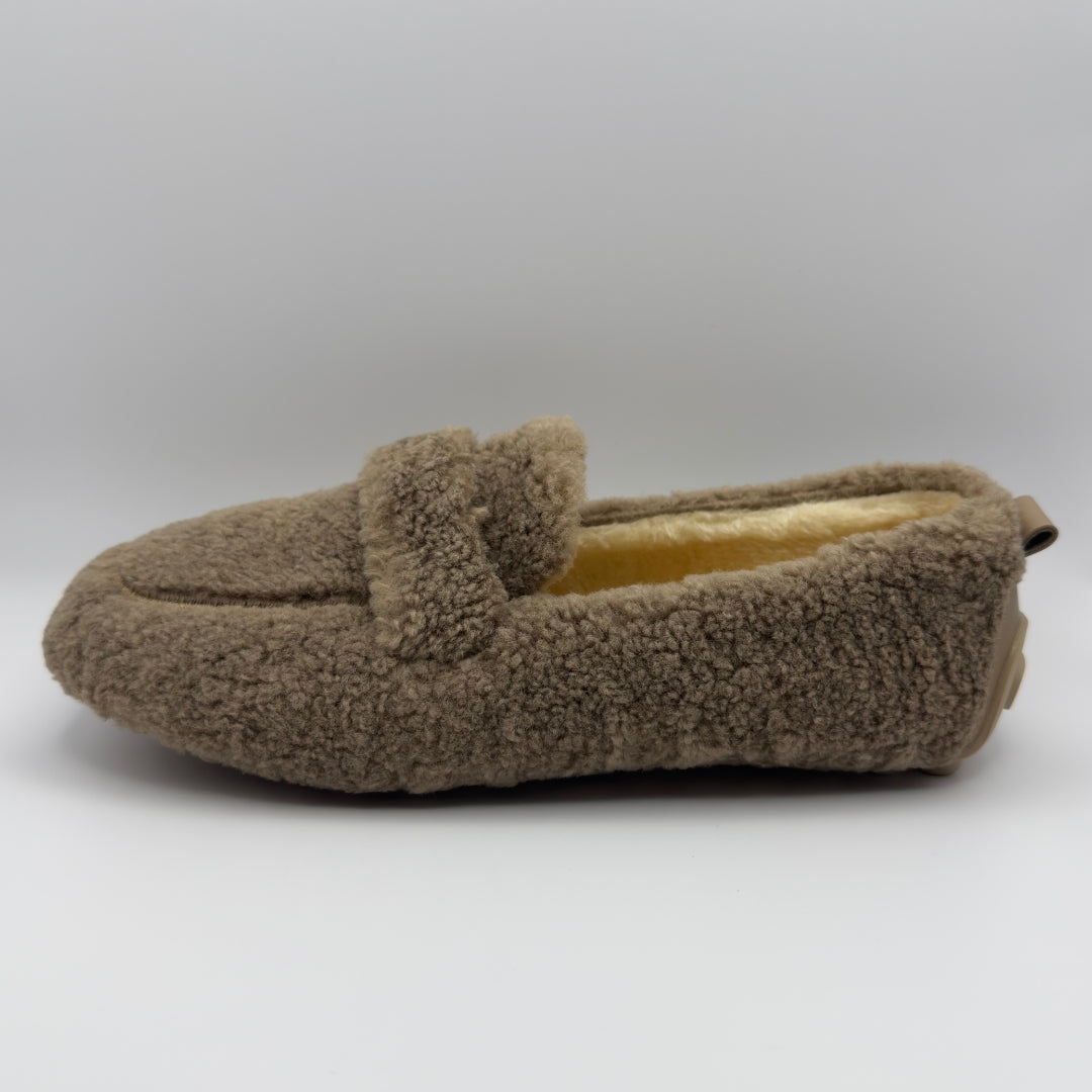 Cosy elegant winter loafers for women | Selene -10