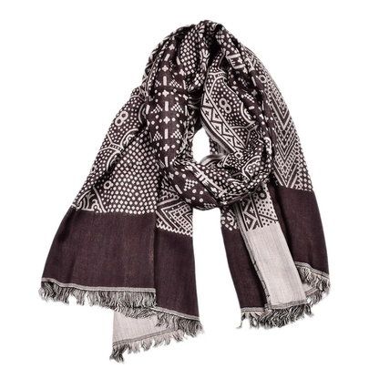 Classic cotton everyday scarf for men | Arnaud Paris -7