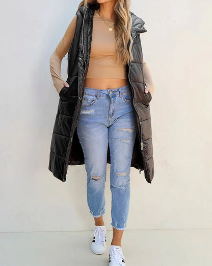 Doudoune long puffer jacket for women -5
