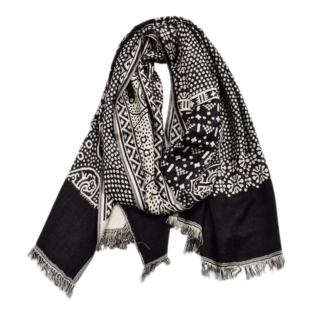 Classic cotton everyday scarf for men | Arnaud Paris -5