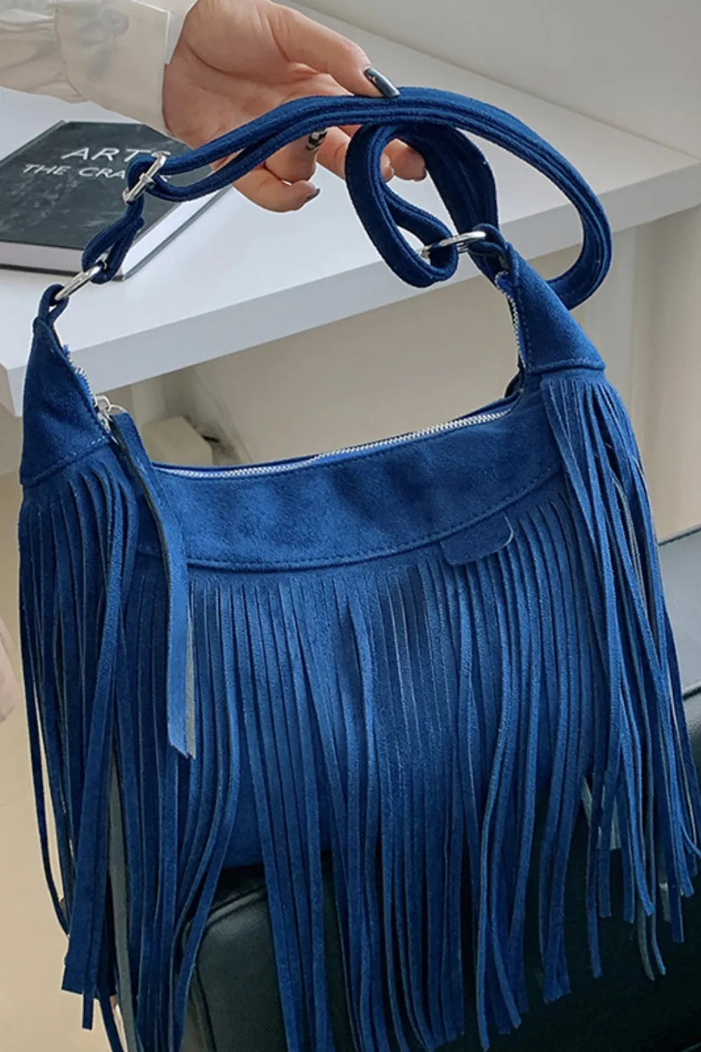Fringe shoulder bag for women -15