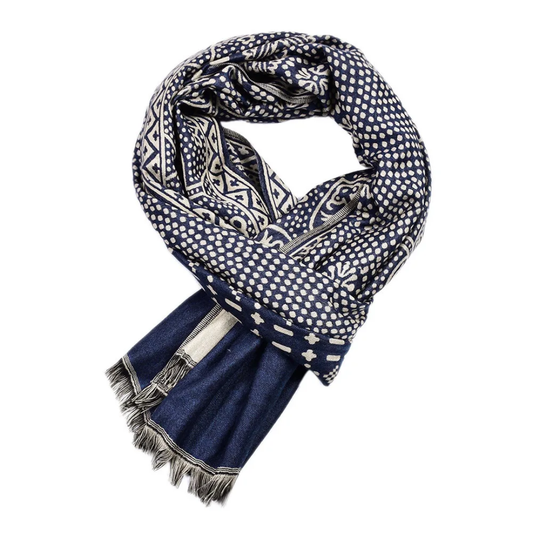 Classic cotton everyday scarf for men | Arnaud Paris -1