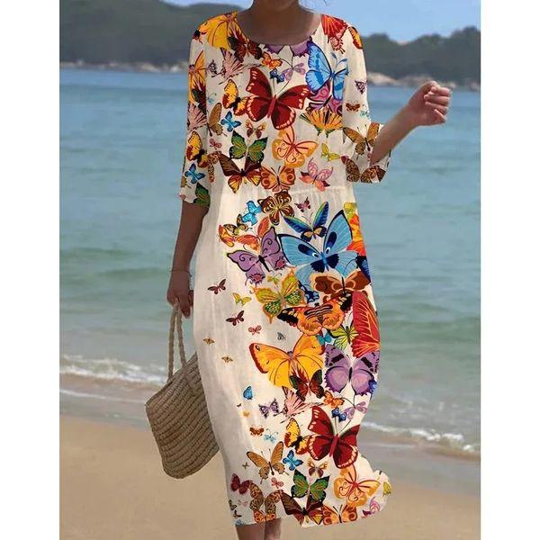 Hillary elegant floral dress for women -6