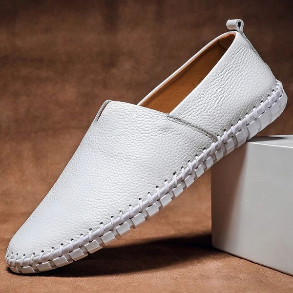 Classic leather everyday loafers for men | Verona -3