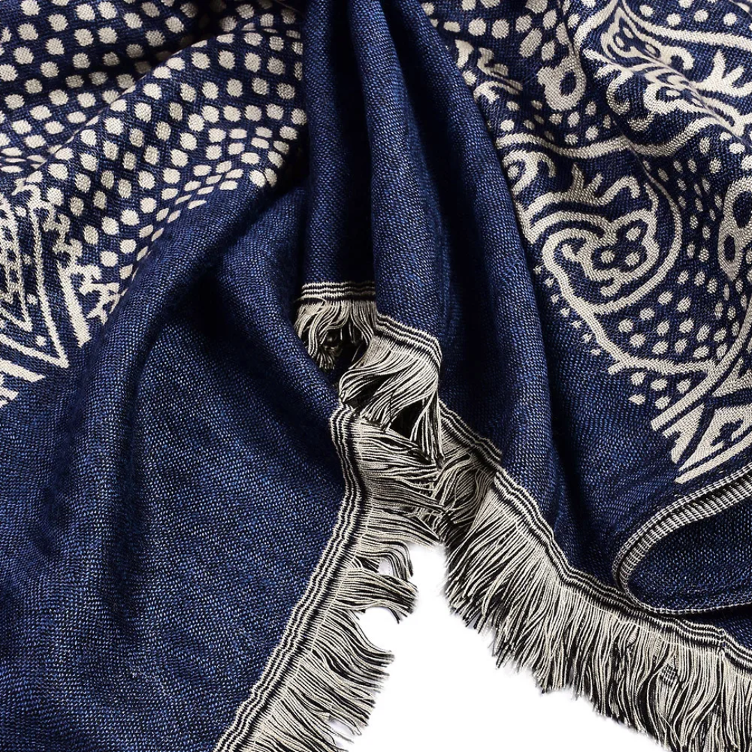 Classic cotton everyday scarf for men | Arnaud Paris -8
