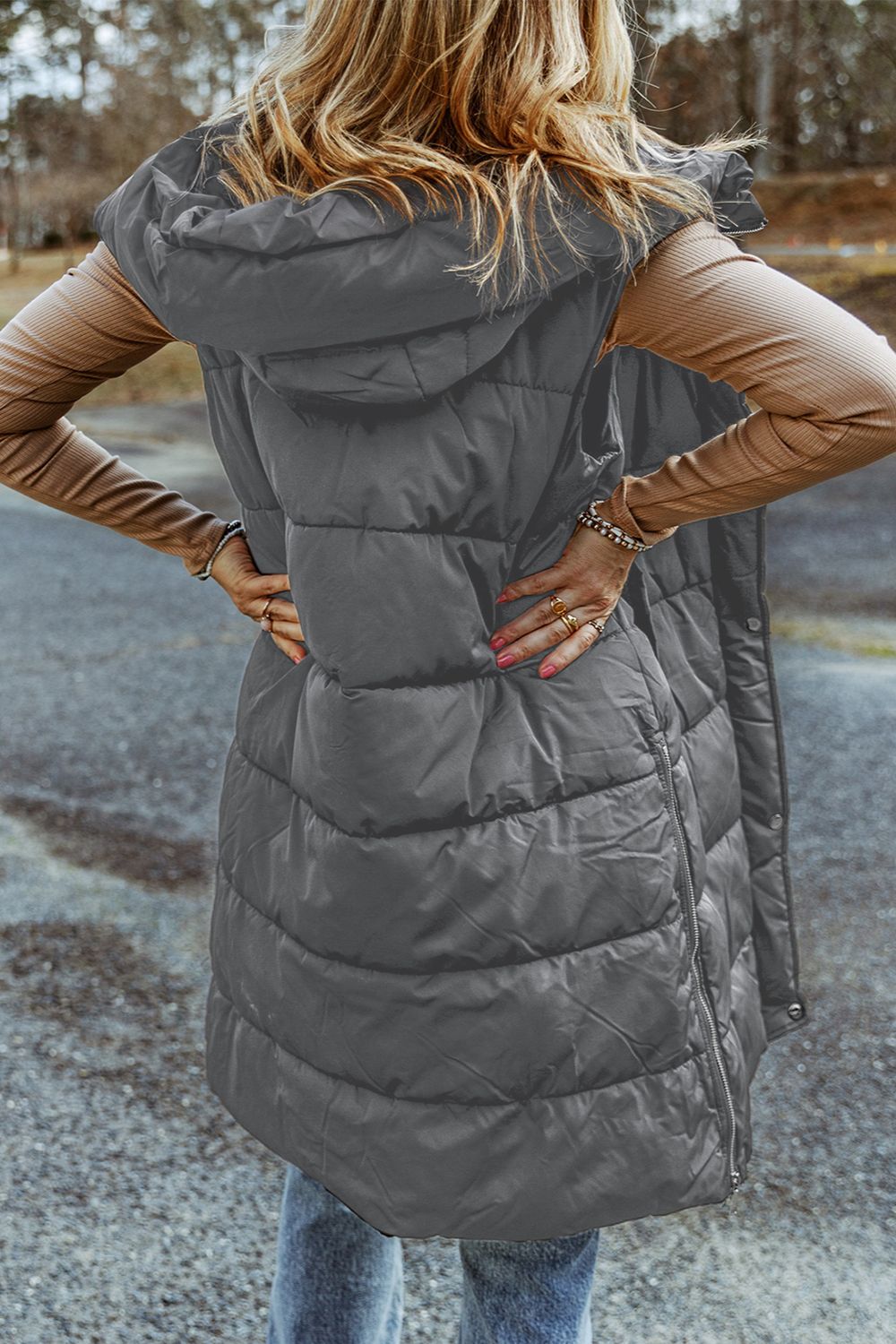 Doudoune long puffer jacket for women -8