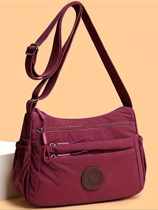 Multi-pocket zipper crossbody bag for women | Mia -2