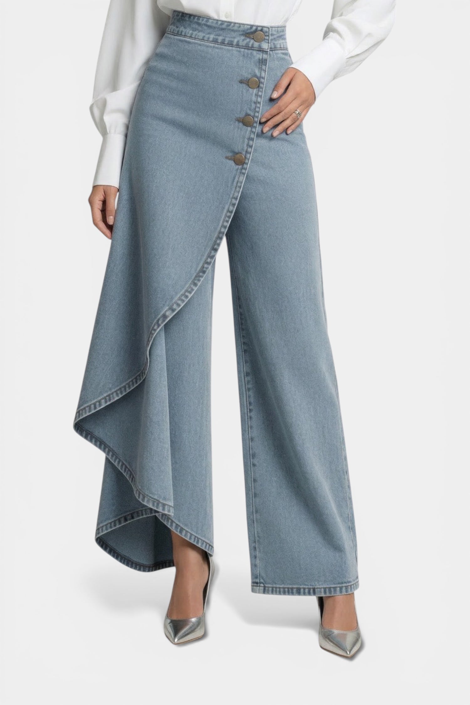 Sculpt high-waist everyday fitted jeans for women | Alina -5