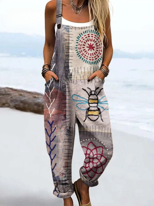 Casual artistic jumpsuit for women | Bee Free