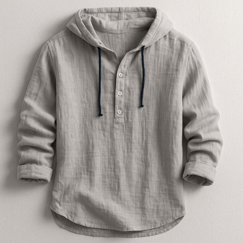 Stylish casual hooded shirt hoodie for men | Relaxed -3